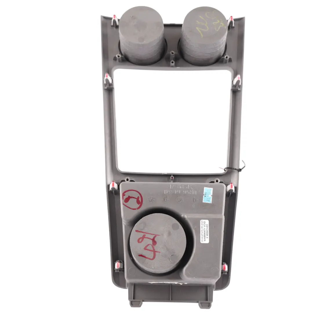 Mk4 Centre Console Trim Panel Cup Holder Surround Grey to Ford Ranger with Part number UR5664341 Ford Ranger Mk4 Centre Console Trim Panel Cup Holder Surround Grey - SKU RHD-UR5664341 - Part number UR5664341