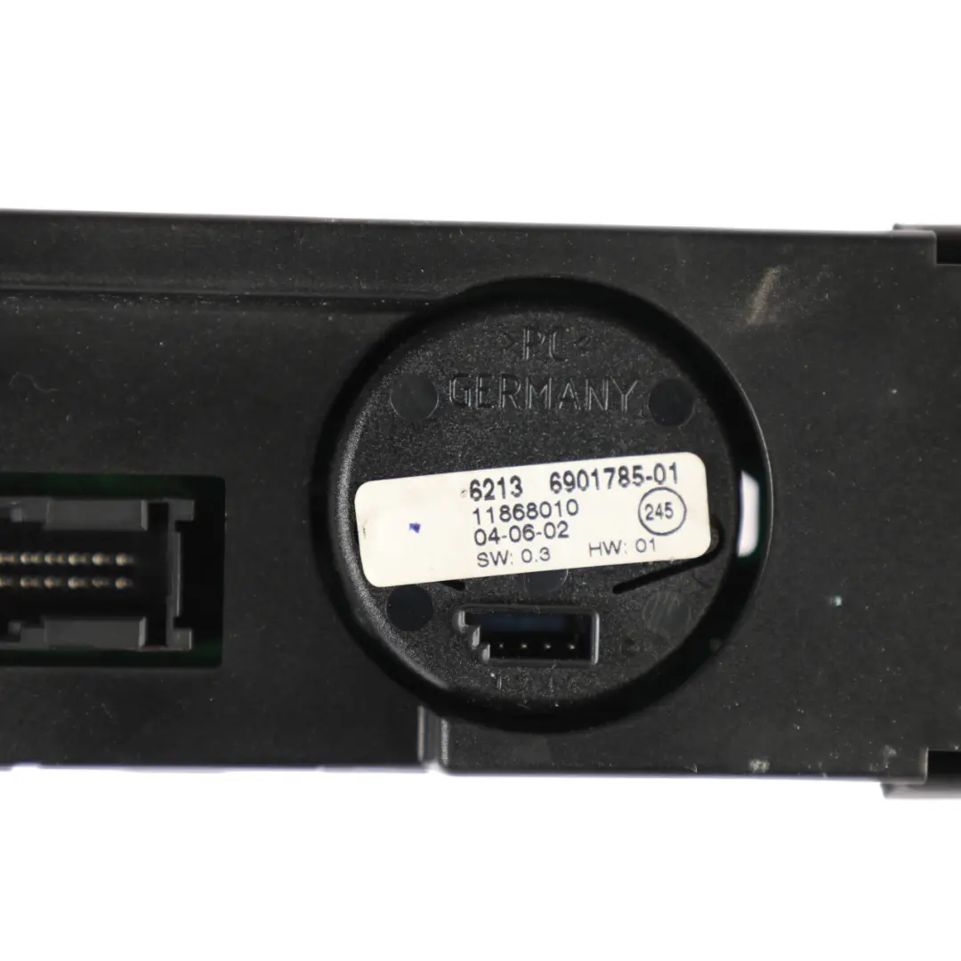 Range Rover L322 Dashboard Air Suspension Control Panel Clock - SKU RHD-YUL000072PUY-1 - Part number YUL000072PUY