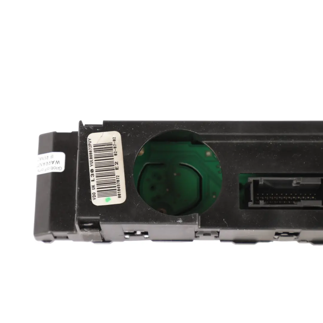 Range Rover L322 Dashboard Air Suspension Control Panel Clock - SKU RHD-YUL000072PUY-1 - Part number YUL000072PUY