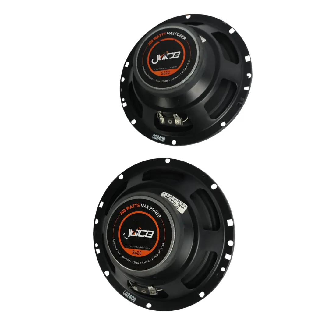  Juice 6.5" 17cm Coaxial Car Door Parcel Shelf 300W Speaker Pair Set - SKU S620 - Part number S620