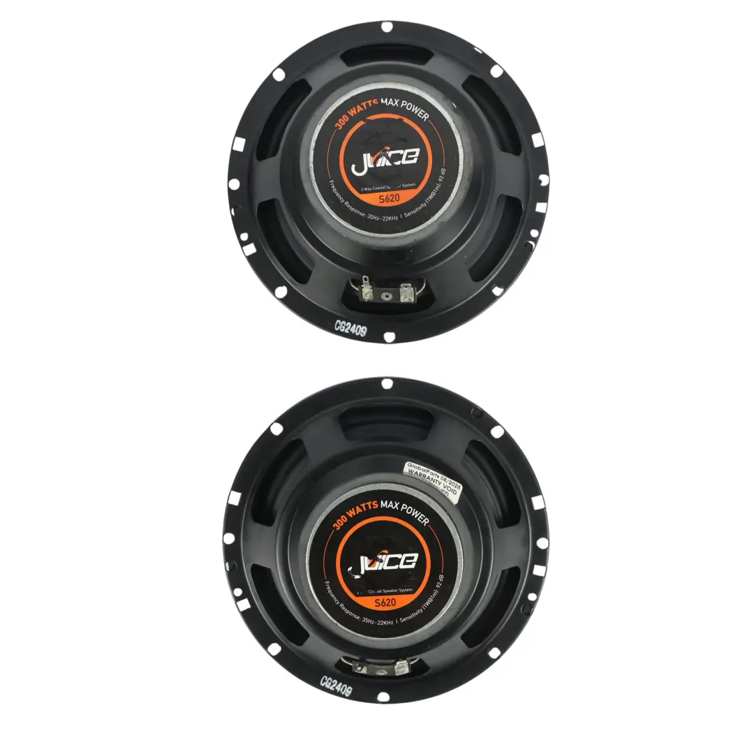  Juice 6.5" 17cm Coaxial Car Door Parcel Shelf 300W Speaker Pair Set - SKU S620 - Part number S620