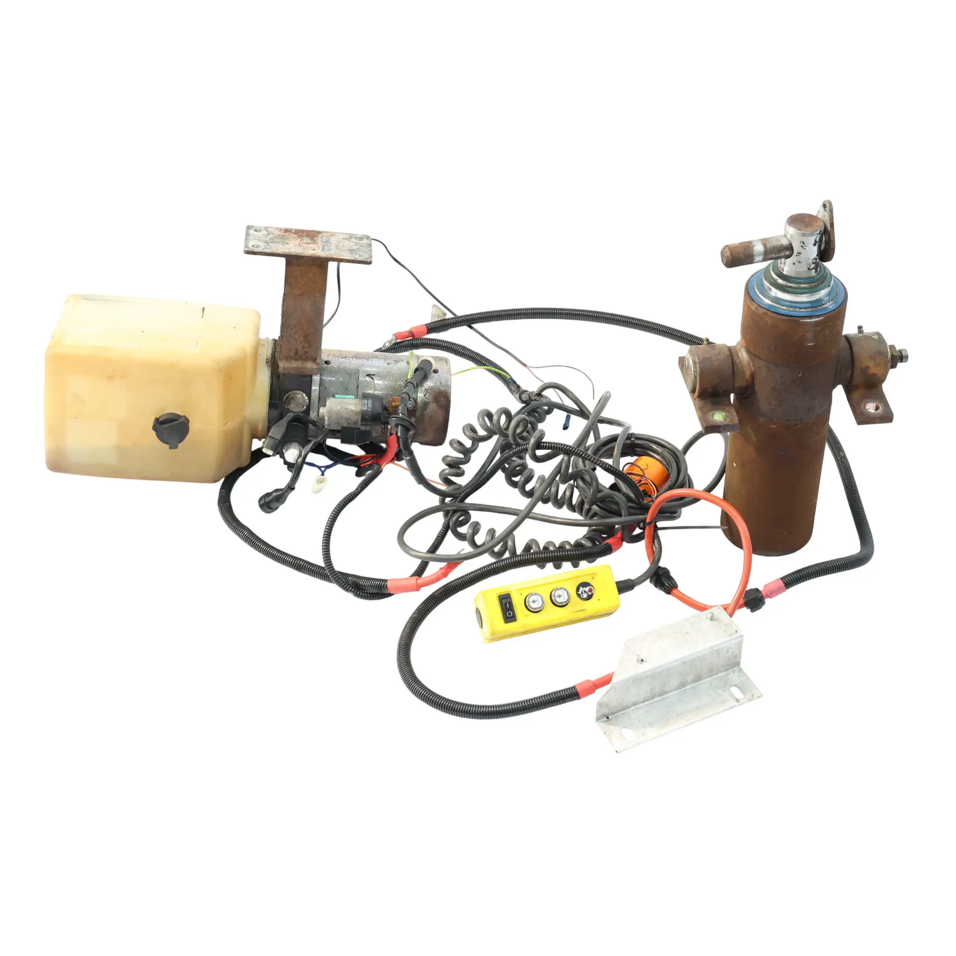 Ford Transit Mk8 Groupe Hydraulique Pompe Vérin Hayon Élévateur SET