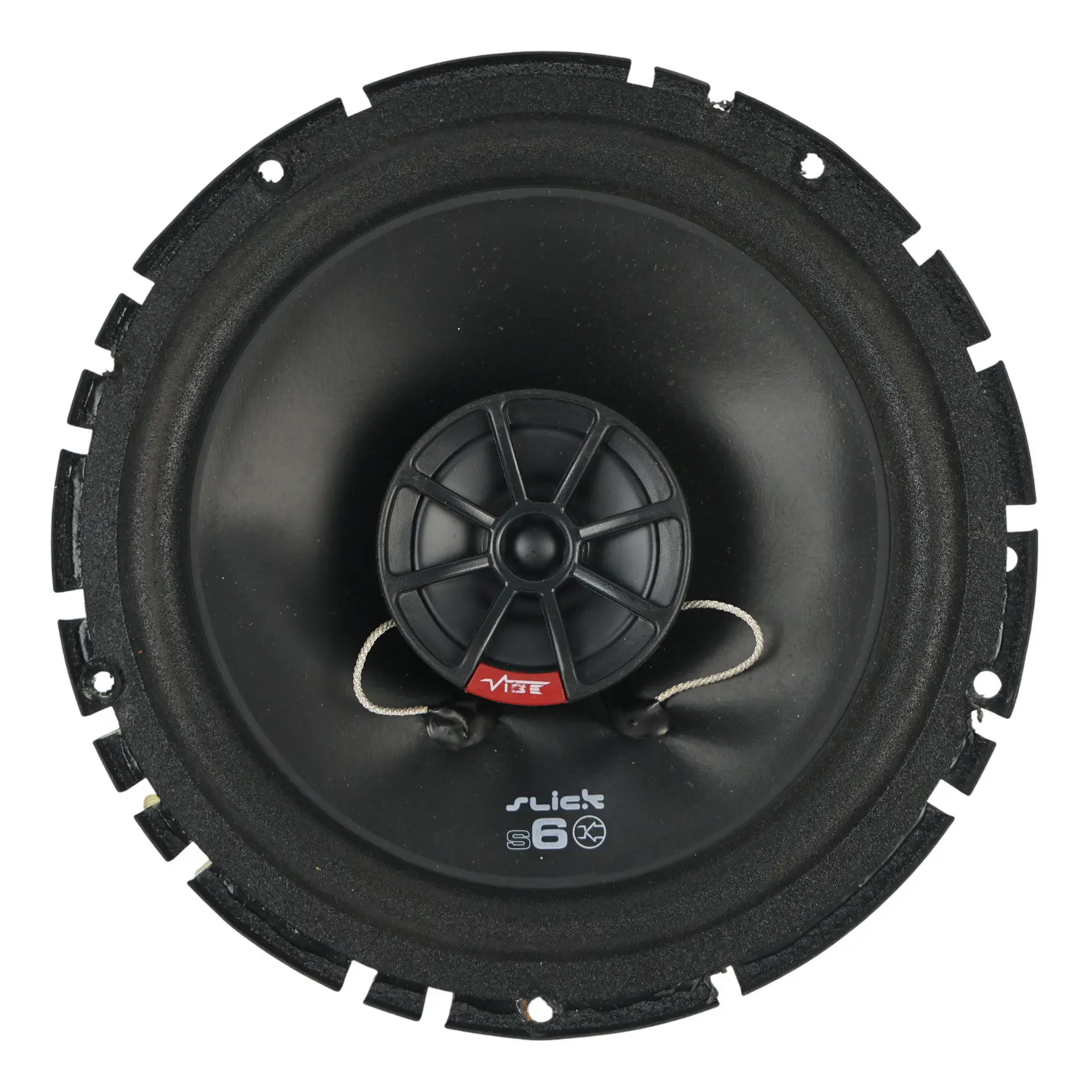 Genuine VIBE Slick S6 Coaxial Stereo Car Audio Speaker Tweeter 6,5" 240W