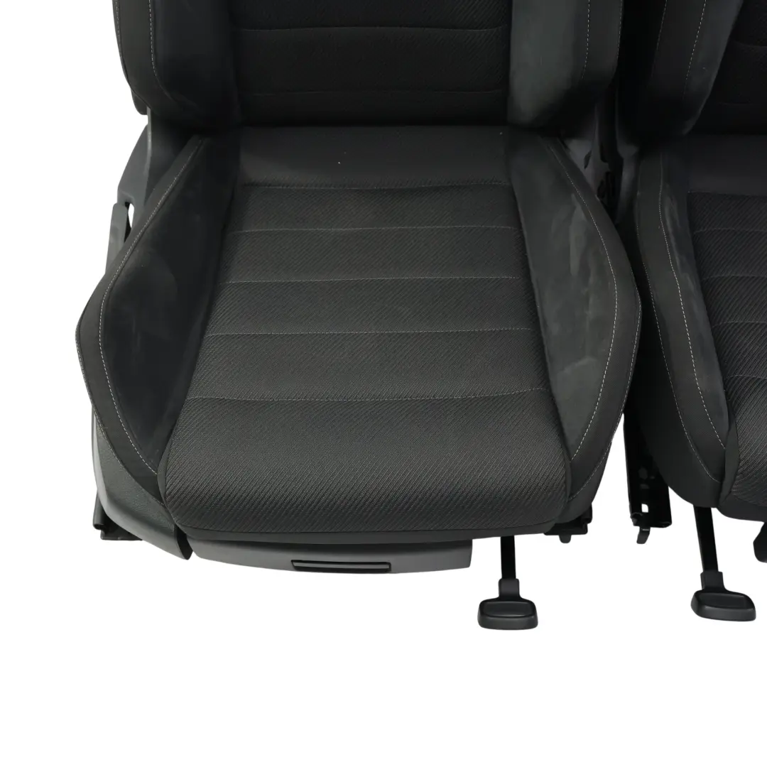Volkswagen Golf R Mk7 Sitze Set Beheizt Stoff Alcantara Schwarz Grau - SKU VW-GOLF-R-5G-SEATS-SET-FABRIC-ALCANTARA - Teilenummer 5G4881805DK