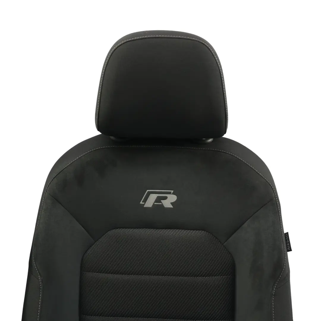 Sedili Interni Riscaldati Alcantara Nero Grigio per Volkswagen Golf R Mk7 5 Porte con numero di parte 5G4881805DK Volkswagen Golf R Mk7 5 Porte Sedili Interni Riscaldati Alcantara Nero Grigio - SKU VW-GOLF-R-5G-SEATS-SET-FABRIC-ALCANTARA - Numero di parte 5G4881805DK