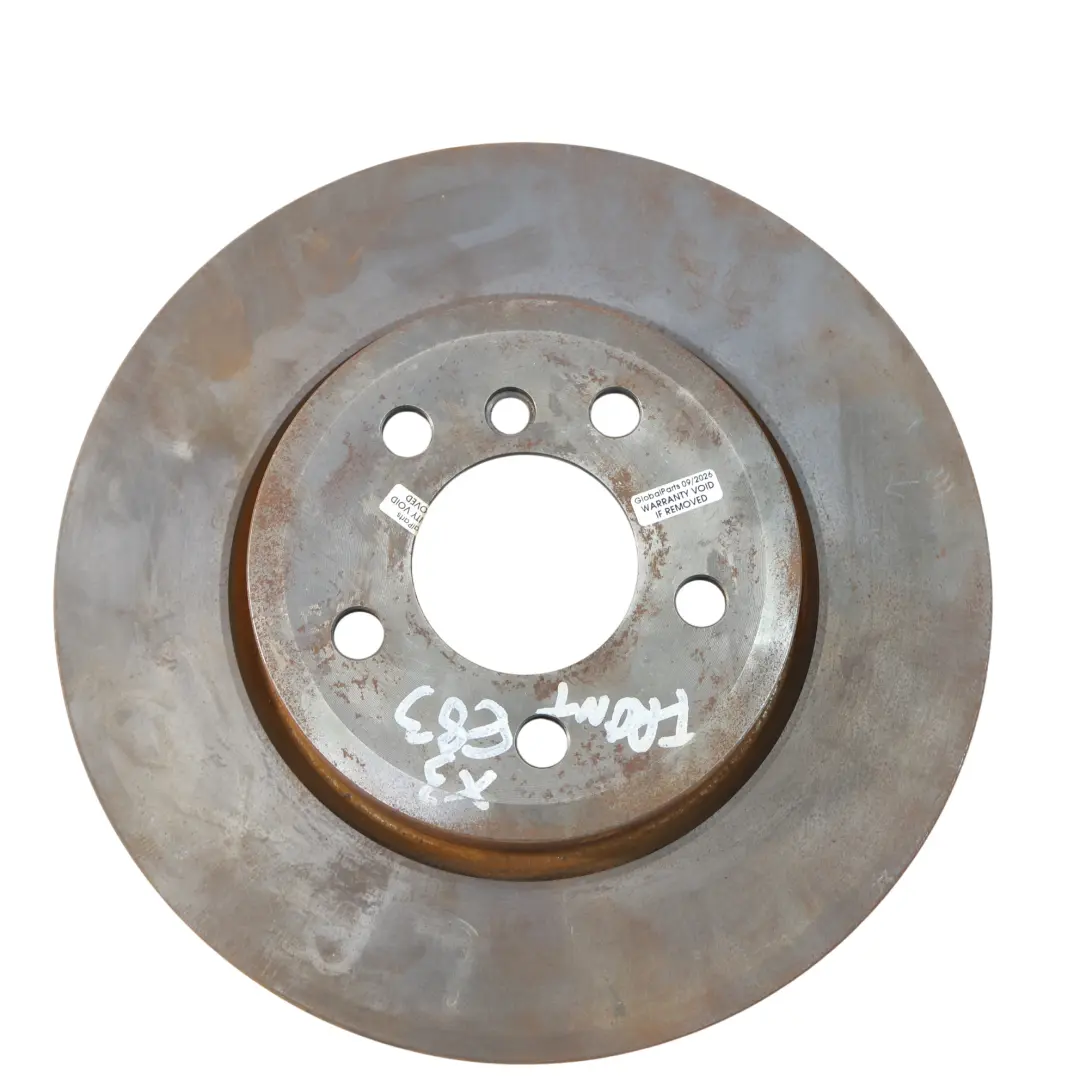 BMW X3 E83 Bremsscheiben Bremsbeläge Satz Vorne Brembo 325X25 - SKU X3-E83-BREMBO1 - Teilenummer X3-E83-BREMBO1