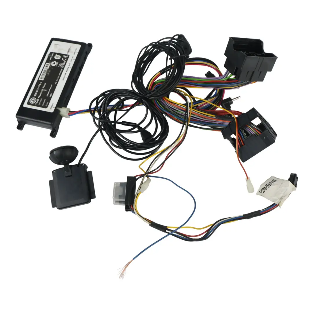 Bluetooth Hands-free TPK Connection Kit Set to Volkswagen VW Polo 6R with Part number 000051473C Volkswagen VW Polo 6R Bluetooth Hands-free TPK Connection Kit Set - SKU 000051473C-2 - Part number 000051473C