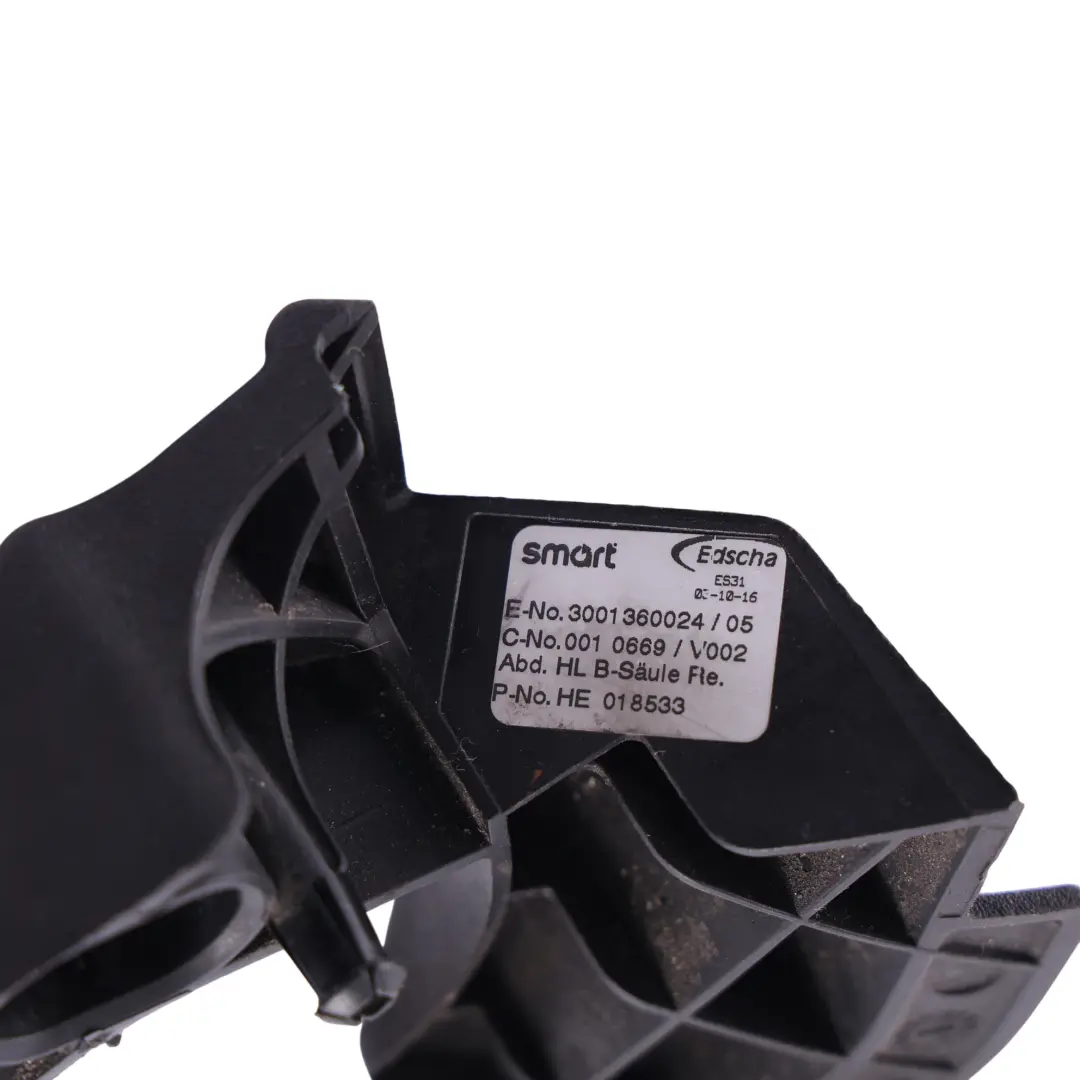 Smart W452 Roadster Garniture Support Barre Toit Montant B Gauche - SKU 0010669V002 - Numéro de pièce 0010669V002
