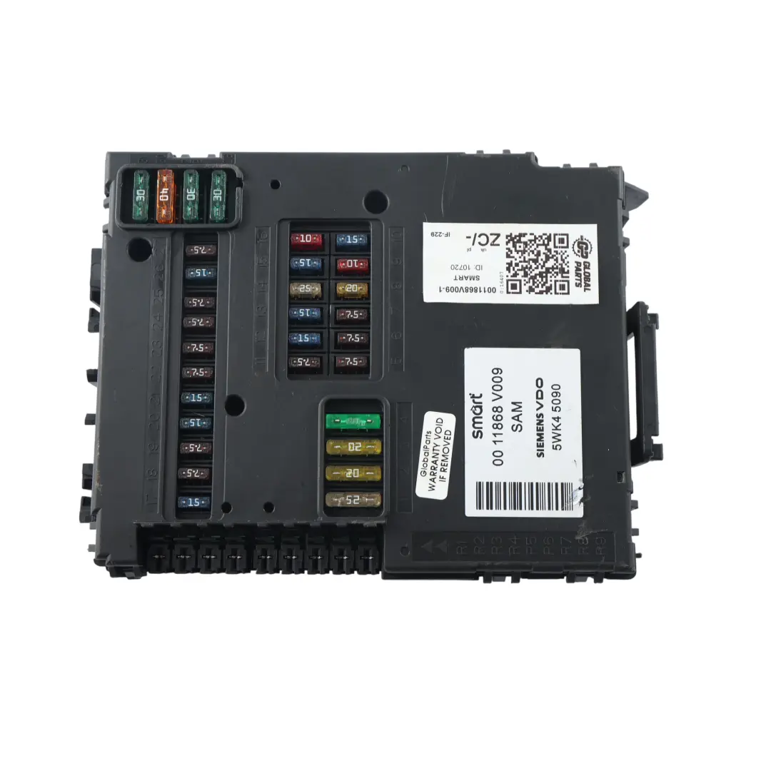 W452 BCM Body Control Module Unit Fuse Box to Smart with Part number 0011868V009 Smart W452 BCM Body Control Module Unit Fuse Box - SKU 0011868V009-1 - Part number 0011868V009