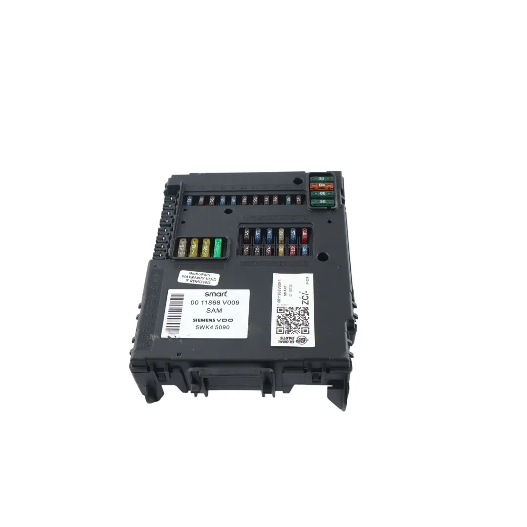 W452 Boîtier de Commande Carrosserie BCM Boîte à Fusibles pour Smart à propos du numéro de pièce 0011868V009 Smart W452 Boîtier de Commande Carrosserie BCM Boîte à Fusibles - SKU 0011868V009-1 - Numéro de pièce 0011868V009