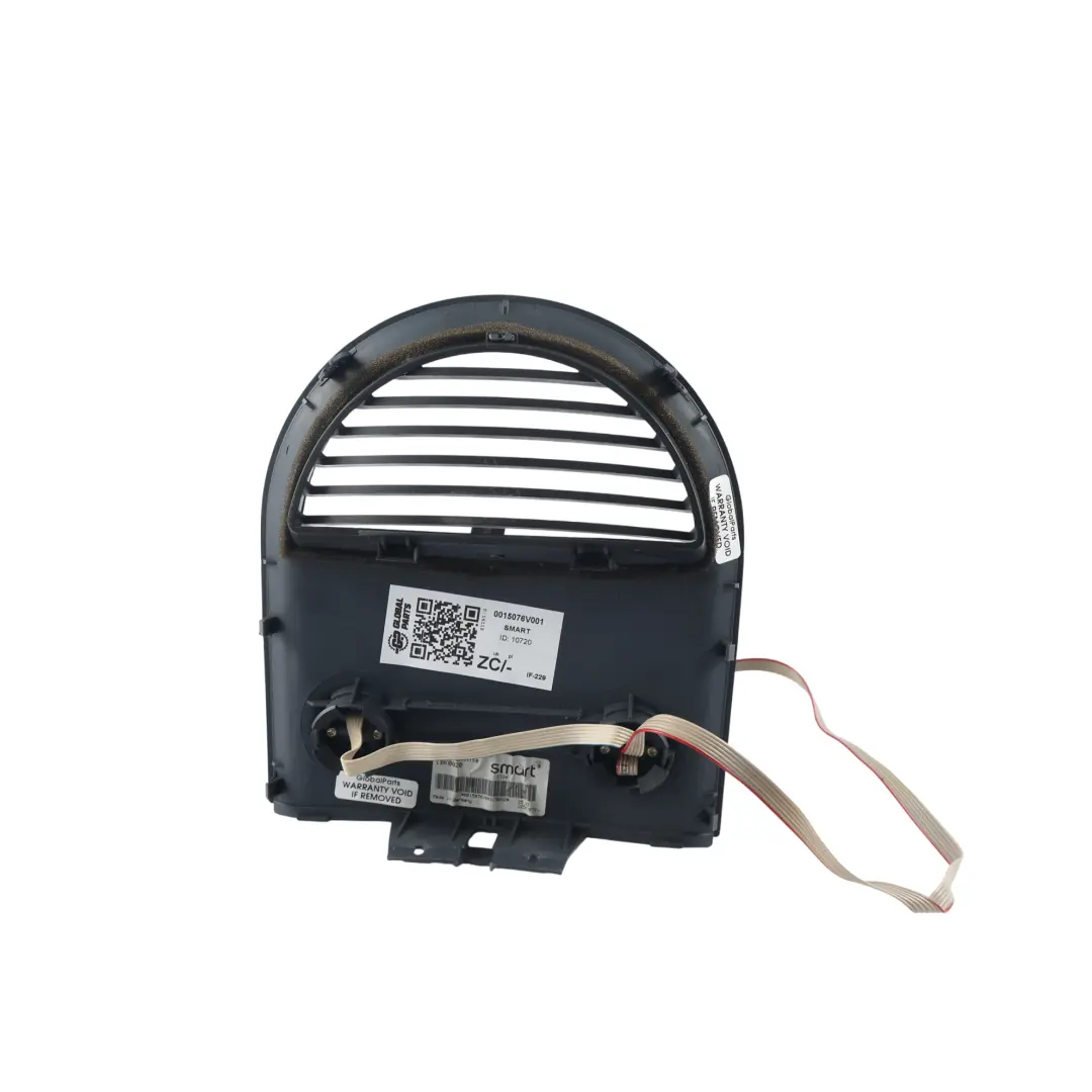 W452 Habillage Cache Panneau Instrument Température Eau pour Smart à propos du numéro de pièce 0015076V001 Smart W452 Habillage Cache Panneau Instrument Température Eau - SKU 0015076V001 - Numéro de pièce 0015076V001