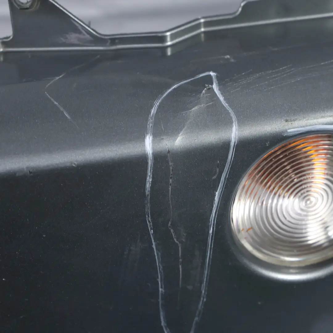 Front Bumper Cooper S Panel Dark Silver Metallic - 871 to Mini R52 R53 with Part number 0029955 Mini R52 R53 Front Bumper Cooper S Panel Dark Silver Metallic - 871 - SKU 0029955-DS1 - Part number 0029955