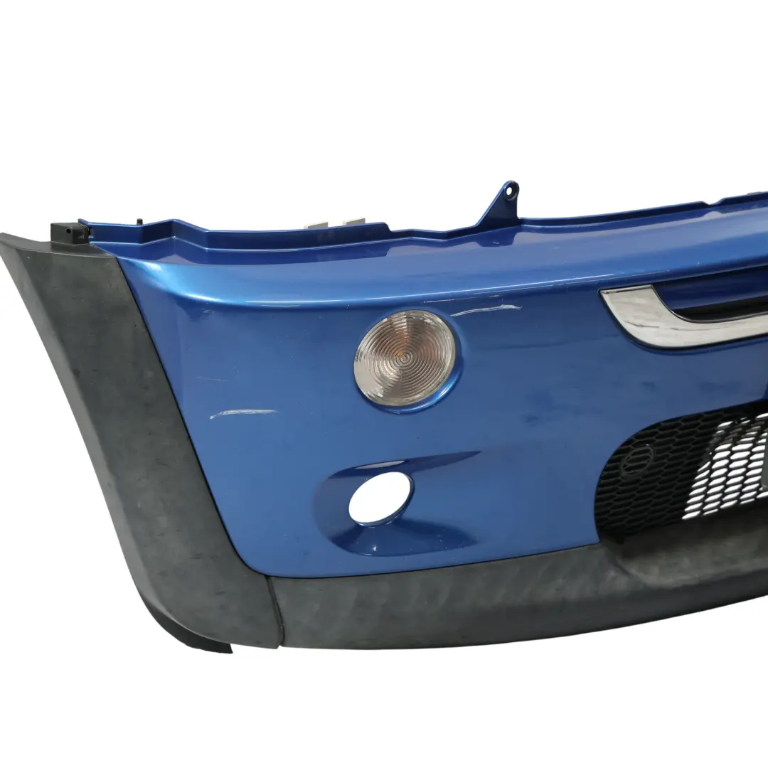 Front Bumper Panel Hyper Blue Metallic - A28 to Mini Cooper S R52 R53 with Part number 0029955 Mini Cooper S R52 R53 Front Bumper Panel Hyper Blue Metallic - A28 - SKU 0029955-HYB - Part number 0029955