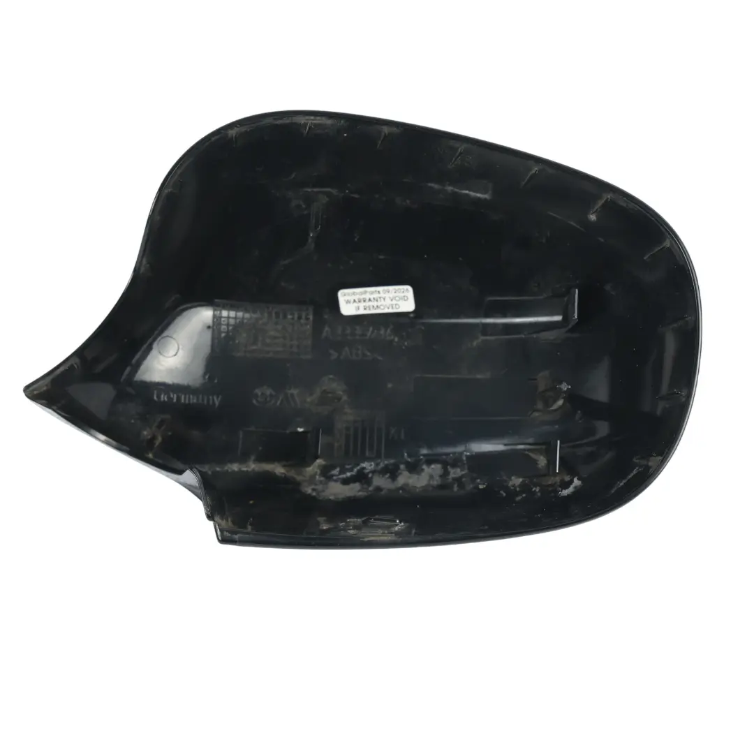  Wing Mirror Cover BMW E90 E91 LCI Right O/S Cap Casing Black Sapphire 475 - SKU 0036828-BS2 - Part number 0036828
