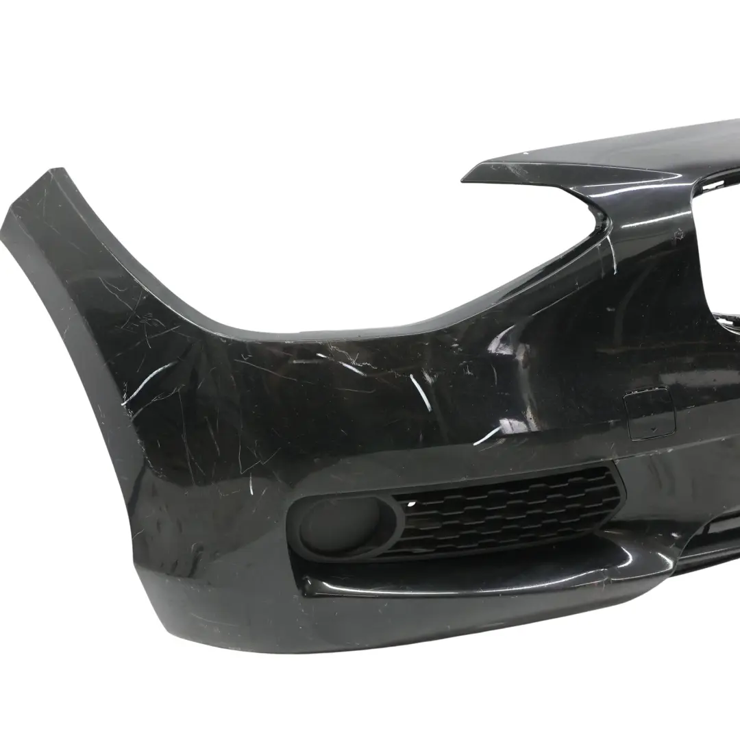 Complete Front Bumper Trim Panel Schwarz 2 Black - 668 to BMW 1 F20 F21 with Part number 0302439 BMW 1 F20 F21 Complete Front Bumper Trim Panel Schwarz 2 Black - 668 - SKU 0038862-SCH - Part number 0302439