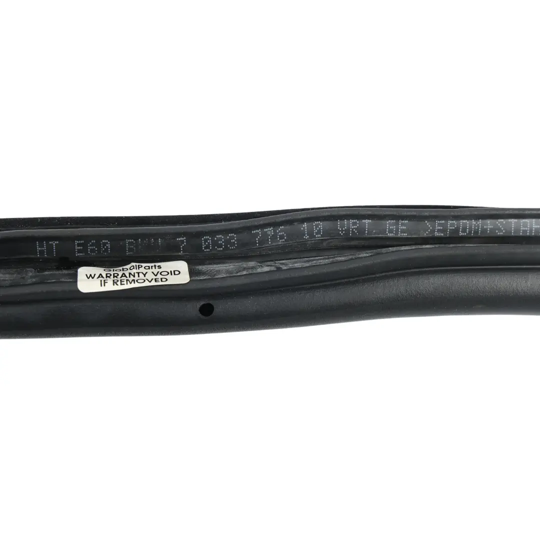 BMW E60 Rear Door Rubber Seal Gasket Left Right N/O/S 7033776 - SKU 01297154848 - Part number 01297154848