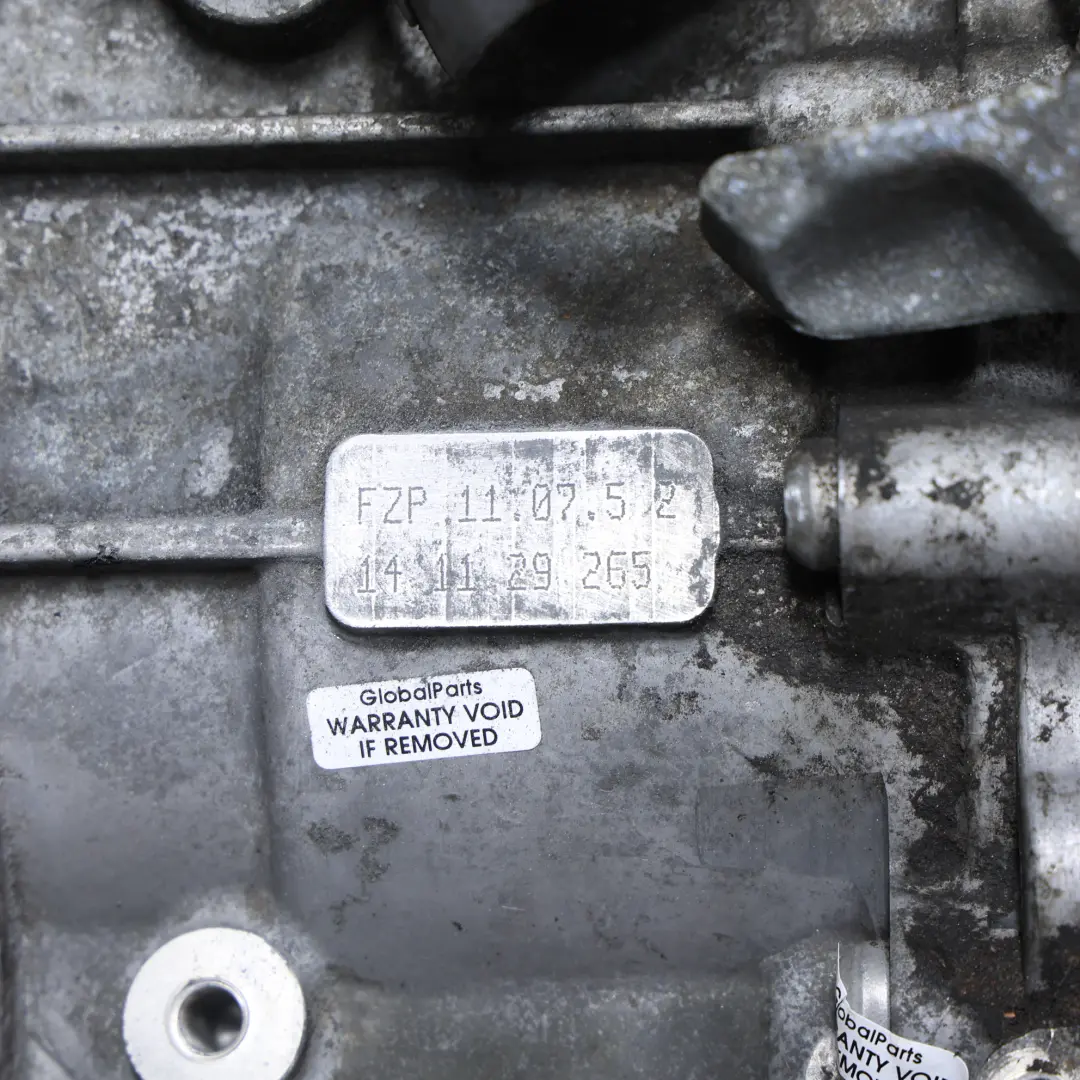 Audi TT 8N 1.8T AUQ Quattro 6 Speed Manual Gearbox FZP WARRANTY - SKU 02M300012NX - Part number 02M300012NX