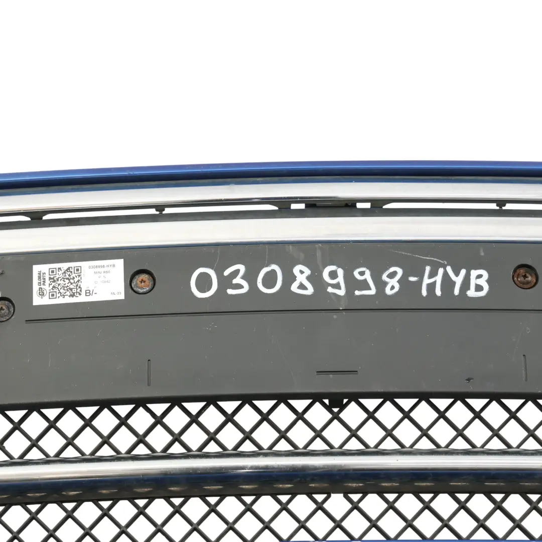 Mini R50 R52 Parachoques Delantero Embellecedor Hyper Blue Azul Metallic - A28 - SKU 0308998-HYB - Número de pieza 0308998