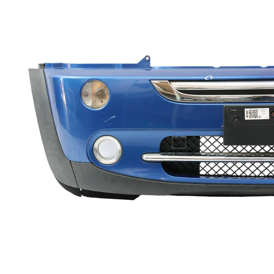 Mini R50 R52 Front Bumper Trim Panel Hyper Blue Metallic - A28 - SKU 0308998-HYB - Part number 0308998
