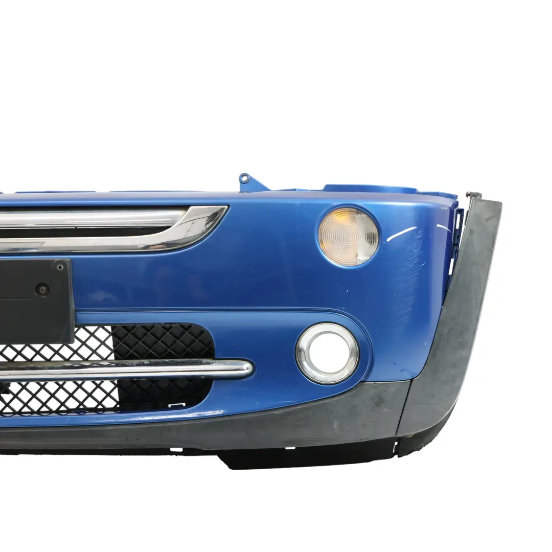 Mini R50 R52 Front Bumper Trim Panel Hyper Blue Metallic - A28 - SKU 0308998-HYB - Part number 0308998