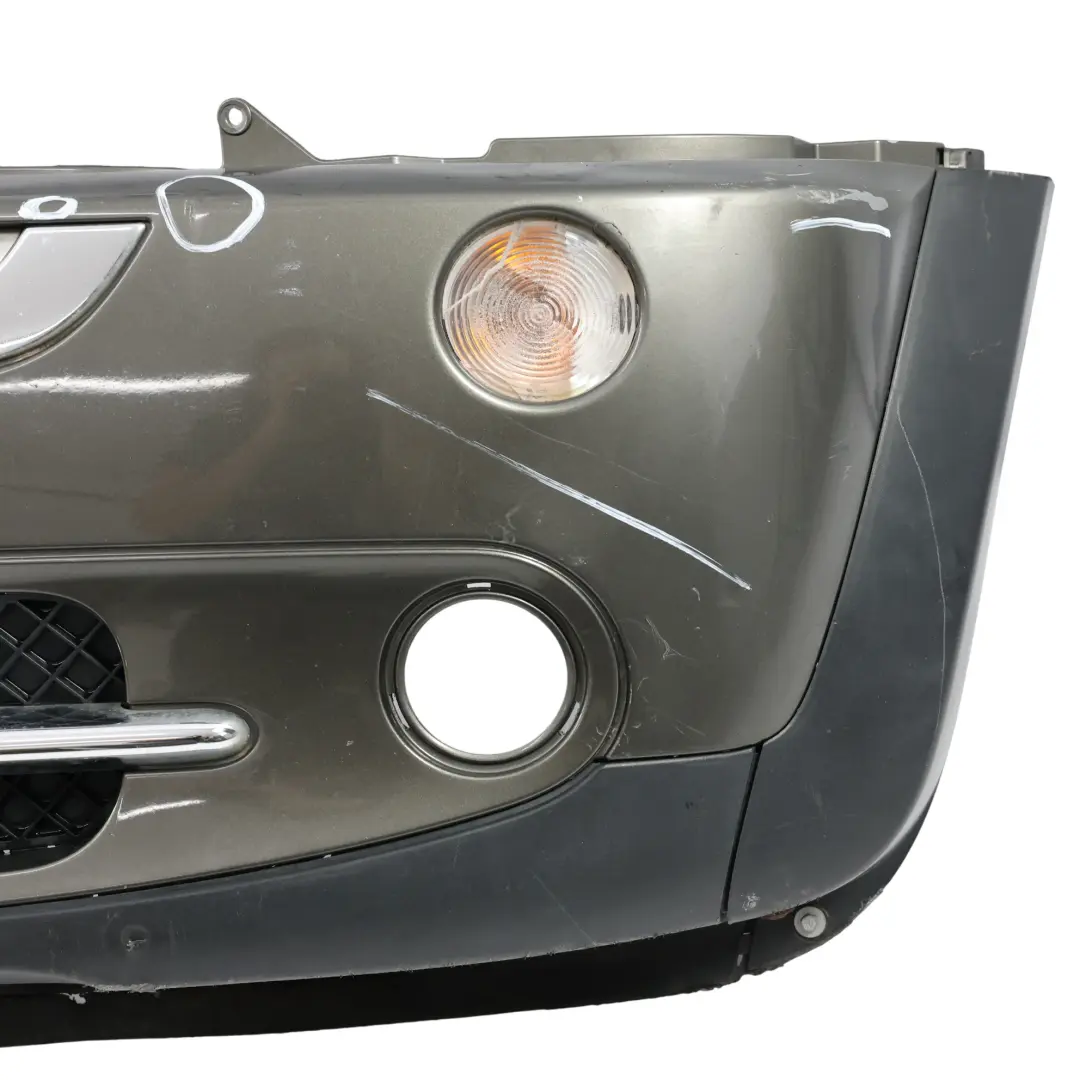 Mini R50 R52 Complete Front Bumper Panel Facelift Royal Grey Metallic - A48 - SKU 0308998-ROG - Part number 0308998