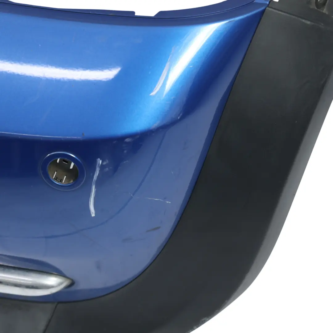 Bumper PDC Panel Hyper Blue Metallic - A28 to Mini R52 Cabrio Rear with Part number 0309183 Mini R52 Cabrio Rear Bumper PDC Panel Hyper Blue Metallic - A28 - SKU 0309183-HYB - Part number 0309183