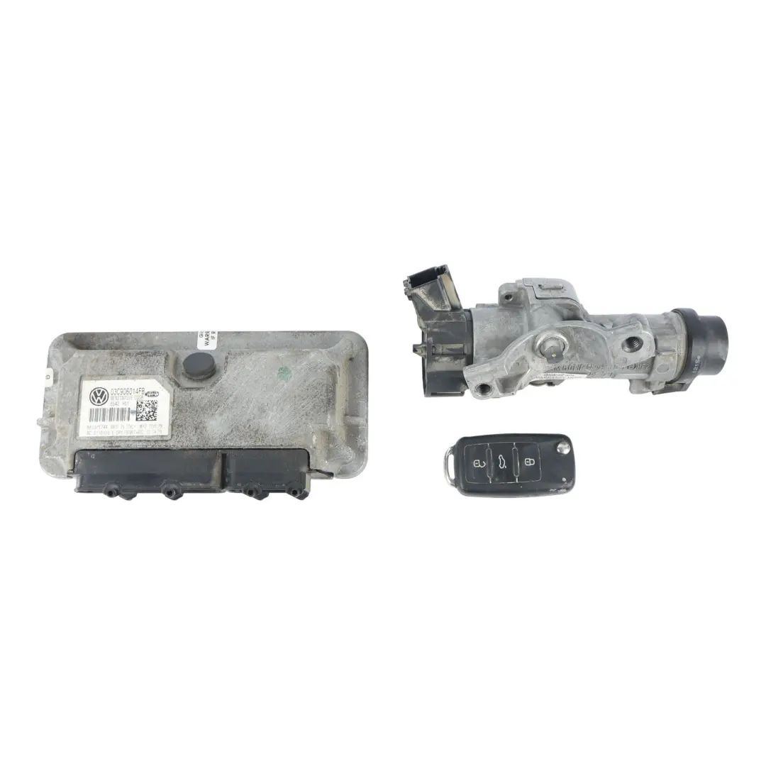 Seat Ibiza 6J Centralina Motore 86HP 1.4 Benzina CGGB Manuale Set - SKU 03C906014FB - Numero di parte 03C906014FB