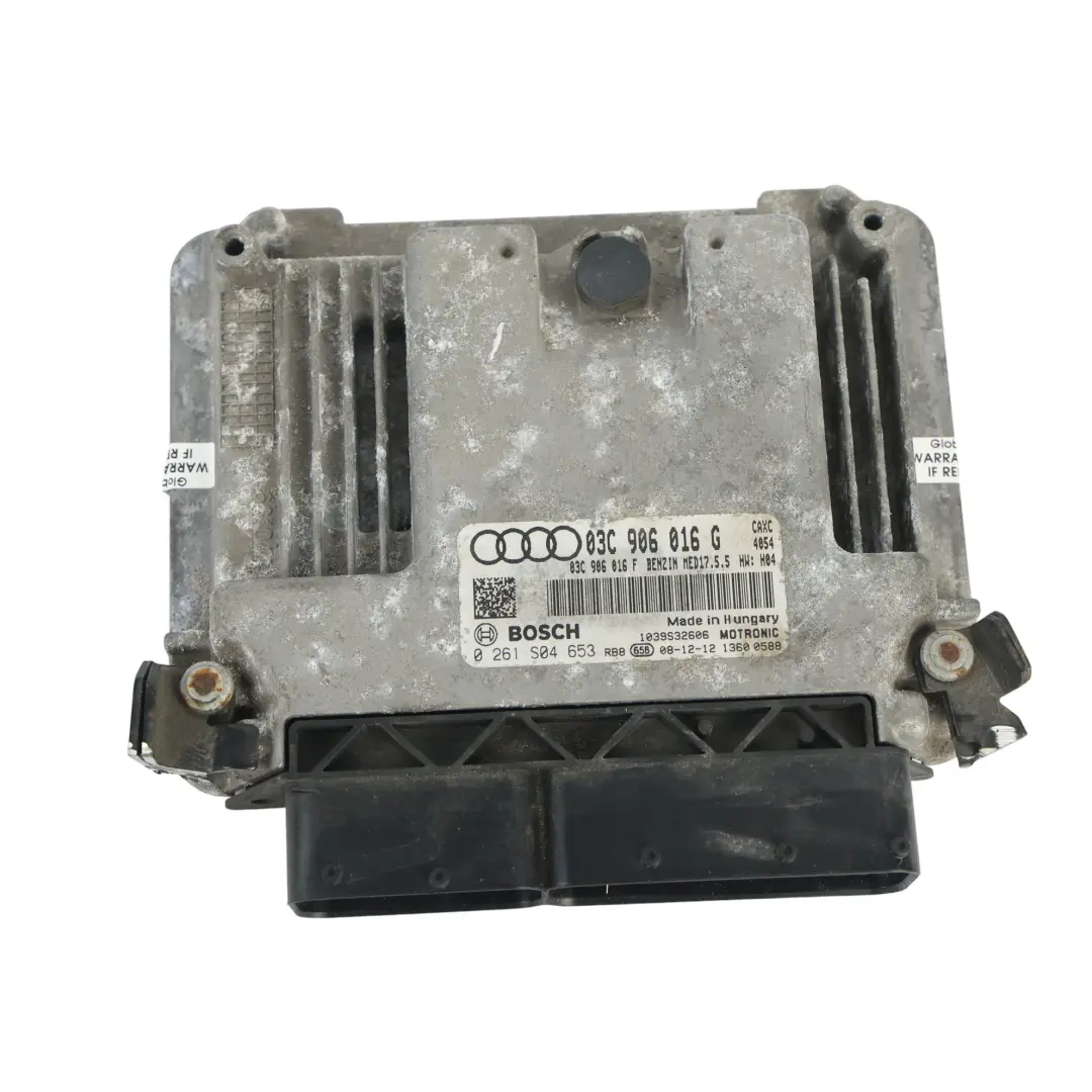 Audi A3 8P Calculateur Moteur 125HP 1.4 TSI CAXC Automatique Kit - SKU 03C906016G-1 - Numéro de pièce 03C906016G