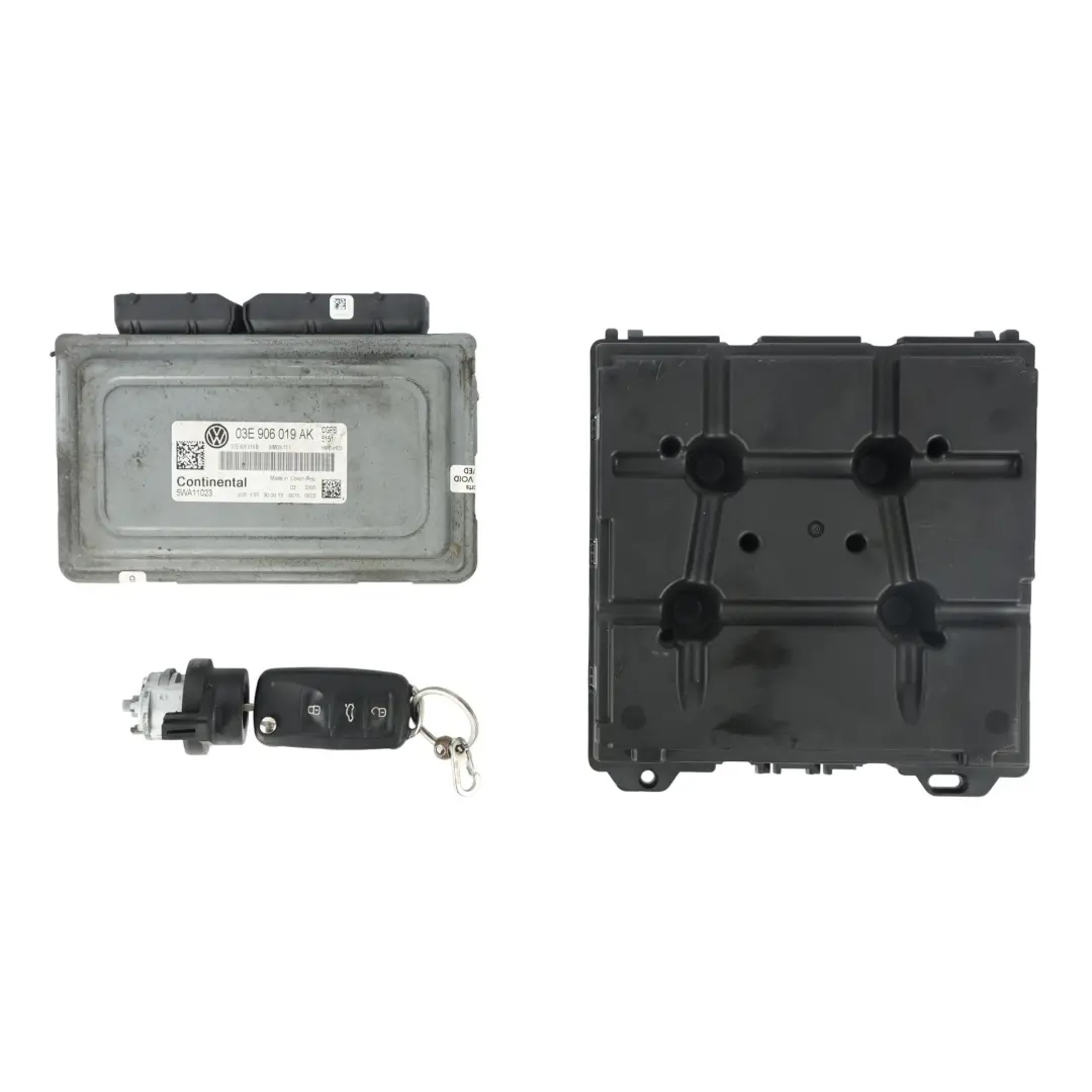 Volkswagen Polo 6R CGPB 1.2 Petrol 60HP Engine Control ECU Manual - SKU 03E906019AK-1 - Part number 03E906019AK