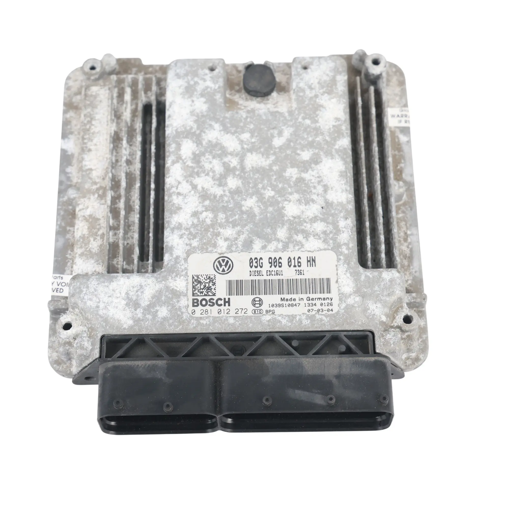 Volkswagen Caddy 2K 2.0 SDI BST 70HP Engine Control Unit ECU 03G906016HN Manual