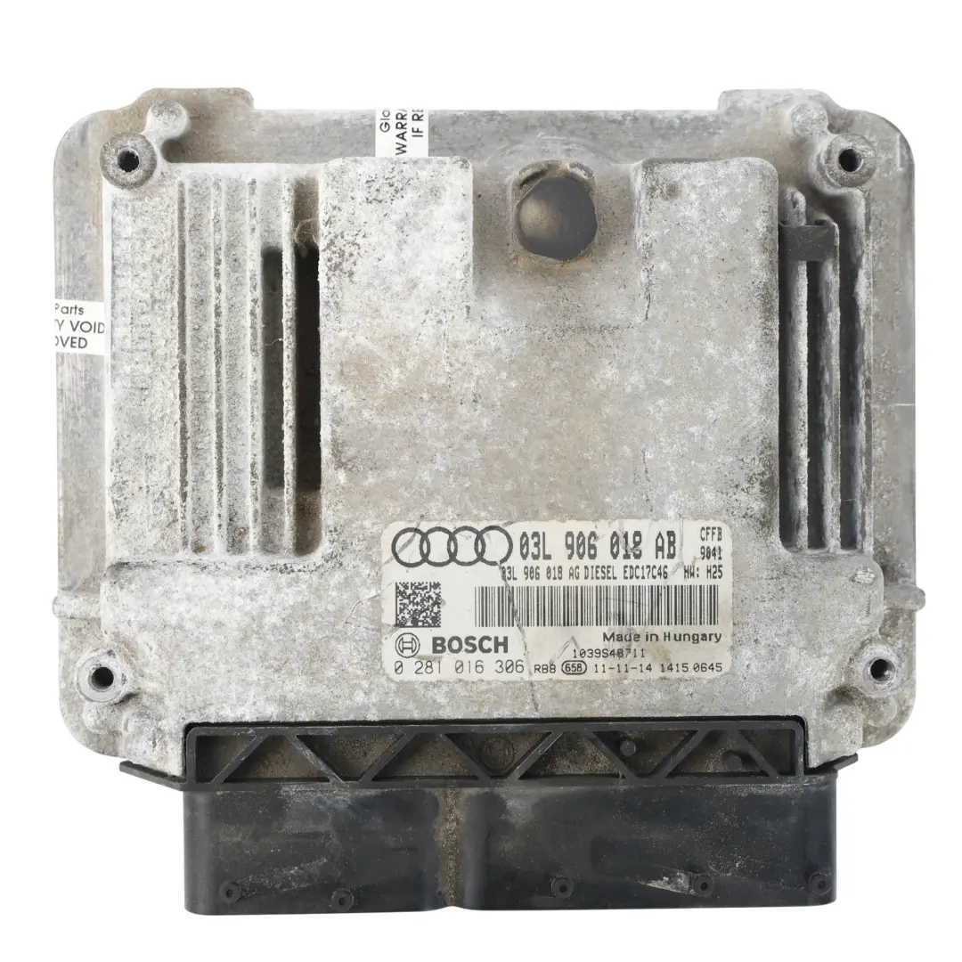 CFFB 2.0 TDI 140HP Engine Control Unit Kit ECU Manual to Audi A3 8P with Part number 03L906018AB Audi A3 8P CFFB 2.0 TDI 140HP Engine Control Unit Kit ECU Manual - SKU 03L906018AB-4 - Part number 03L906018AB