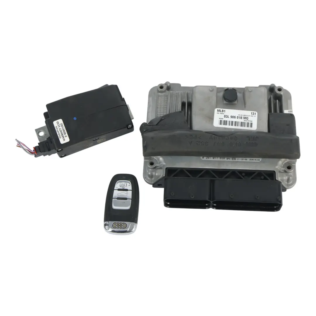 Audi Q5 8R CGLB 2.0 TDI 170HP Quattro Kit Calculateur Moteur Clé Aut - SKU 03L906018MQ-2 - Numéro de pièce 03L906018MQ