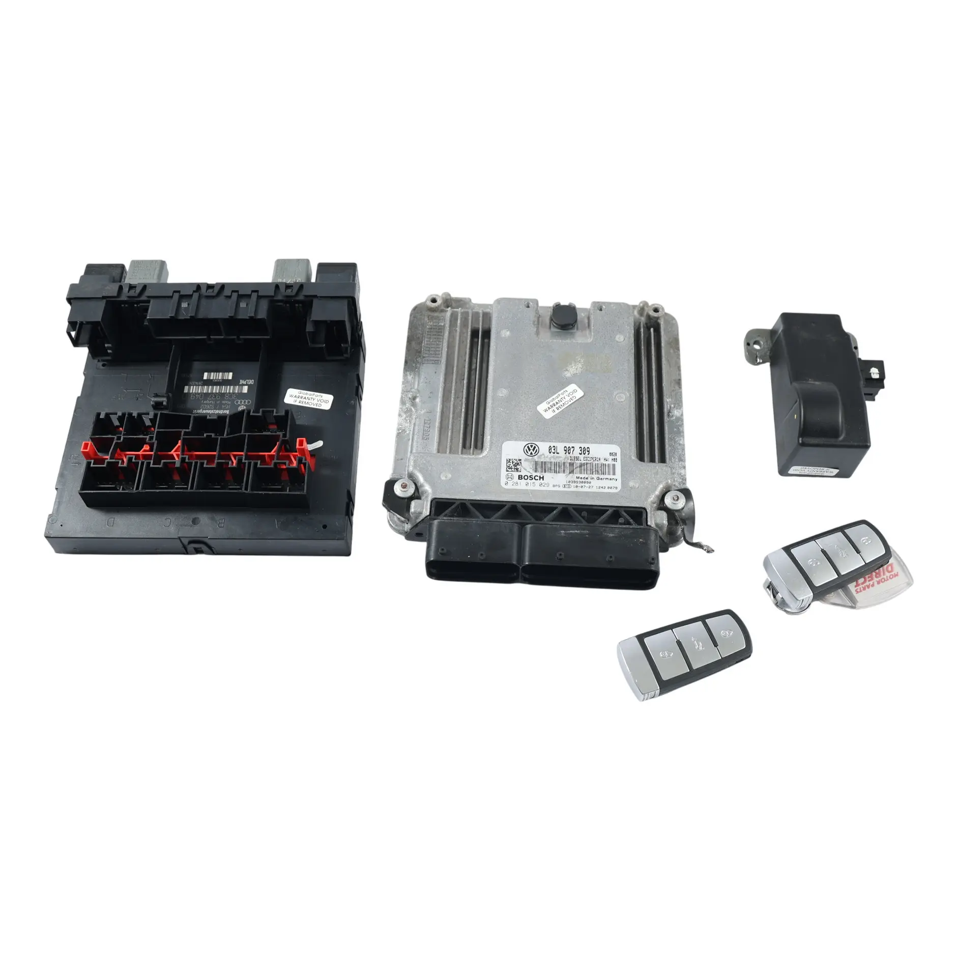 Volkswagen Passat B6 2.0 TDI CBAB 140HP Engine Module ECU Kit 03L907309 Manual