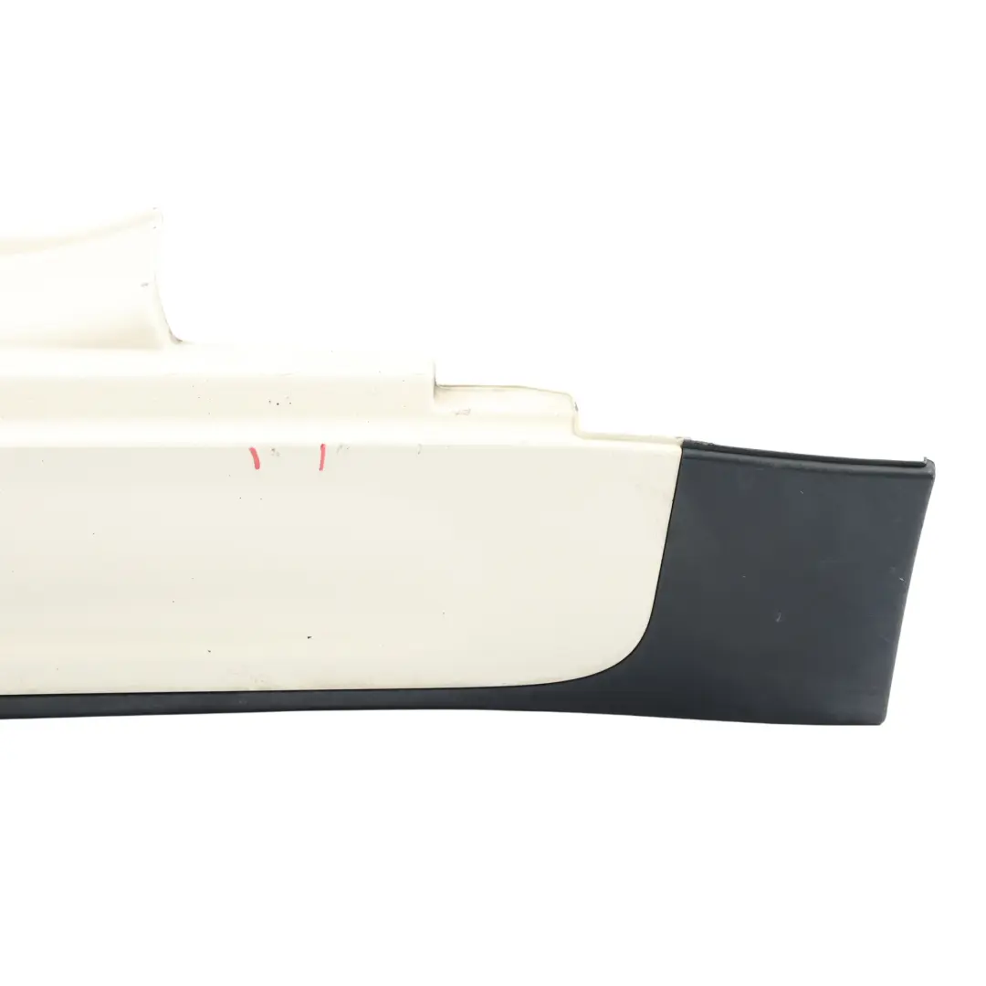 Mini R56 R57 Side Skirt JCW Right Door O/S Sill Trim Pepper White - 850 - SKU 0404114-PW - Part number 0404114