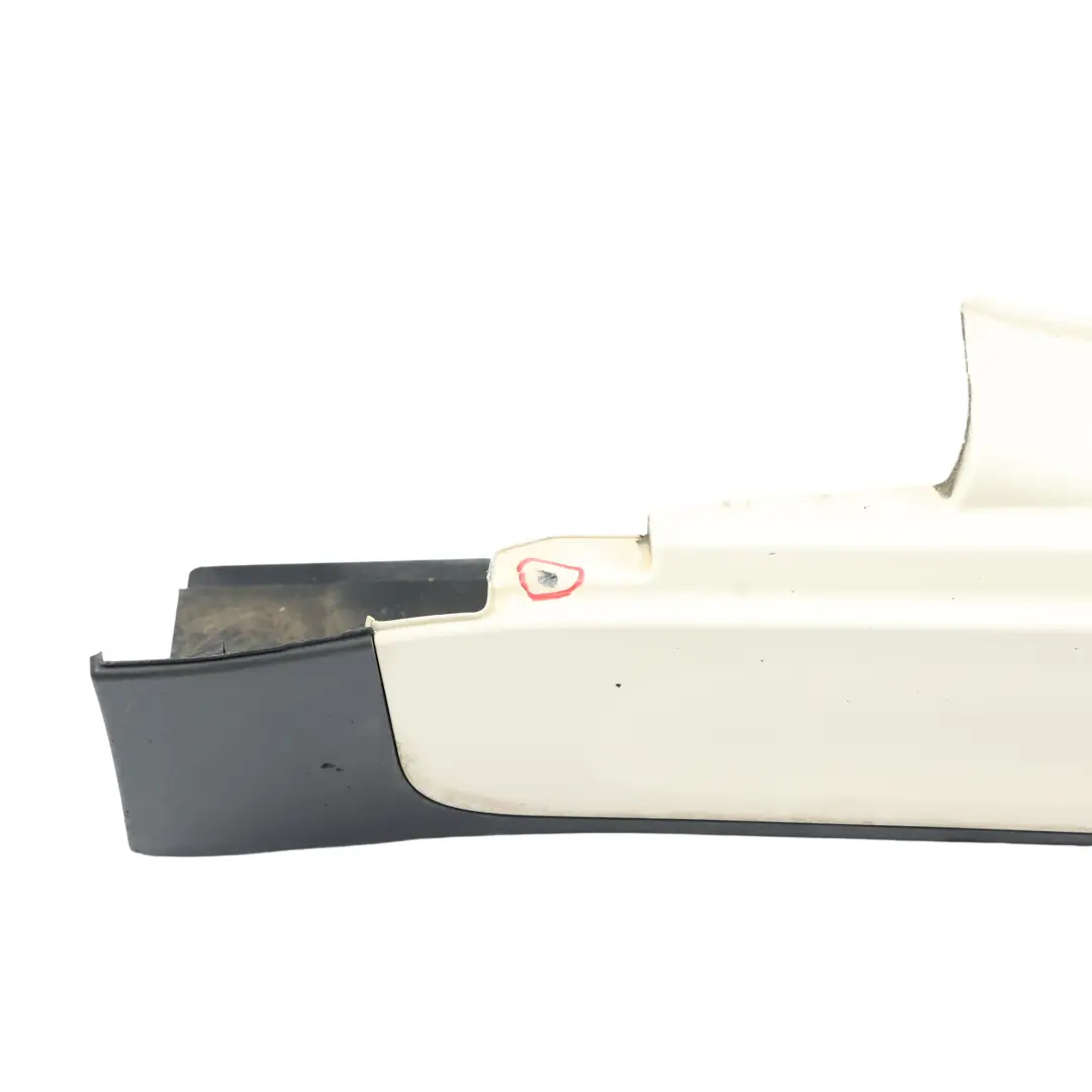 Mini R56 R57 Side Skirt JCW Left Door N/S Sill Trim Pepper White - 850 - SKU 0404115-PW - Part number 0404115
