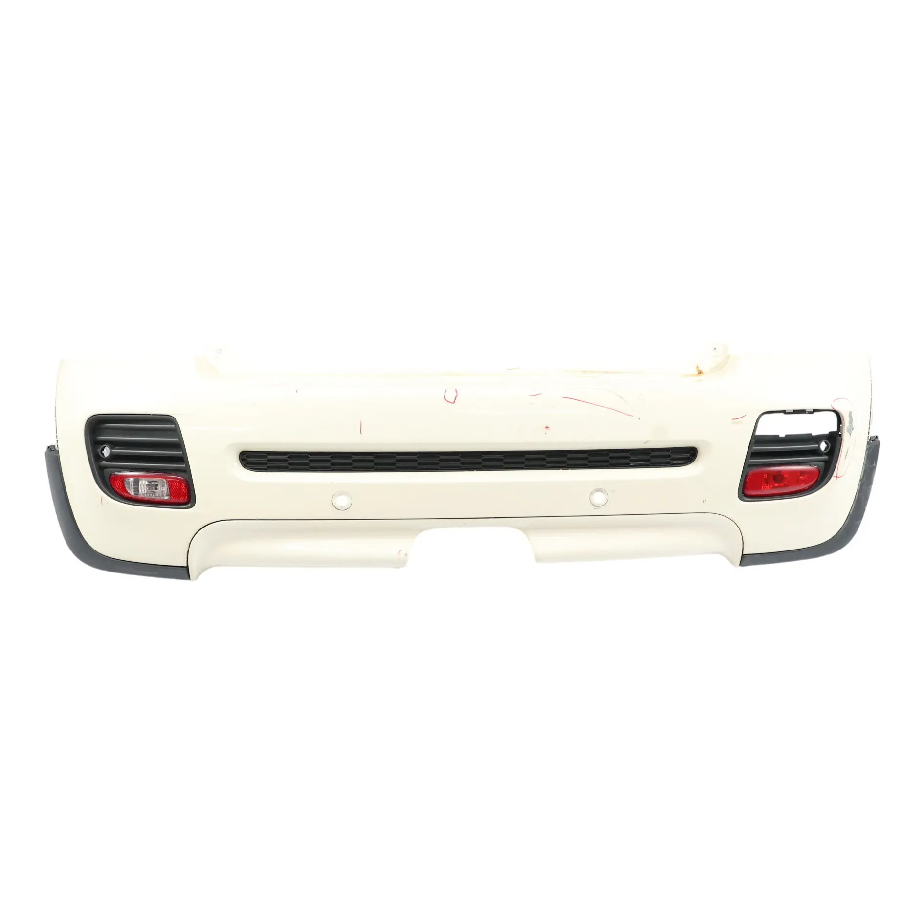 Mini R56 R57 Cache Garniture Pare-Chocs Arrière PDC JCW Aerokit Blanc Poivre 850