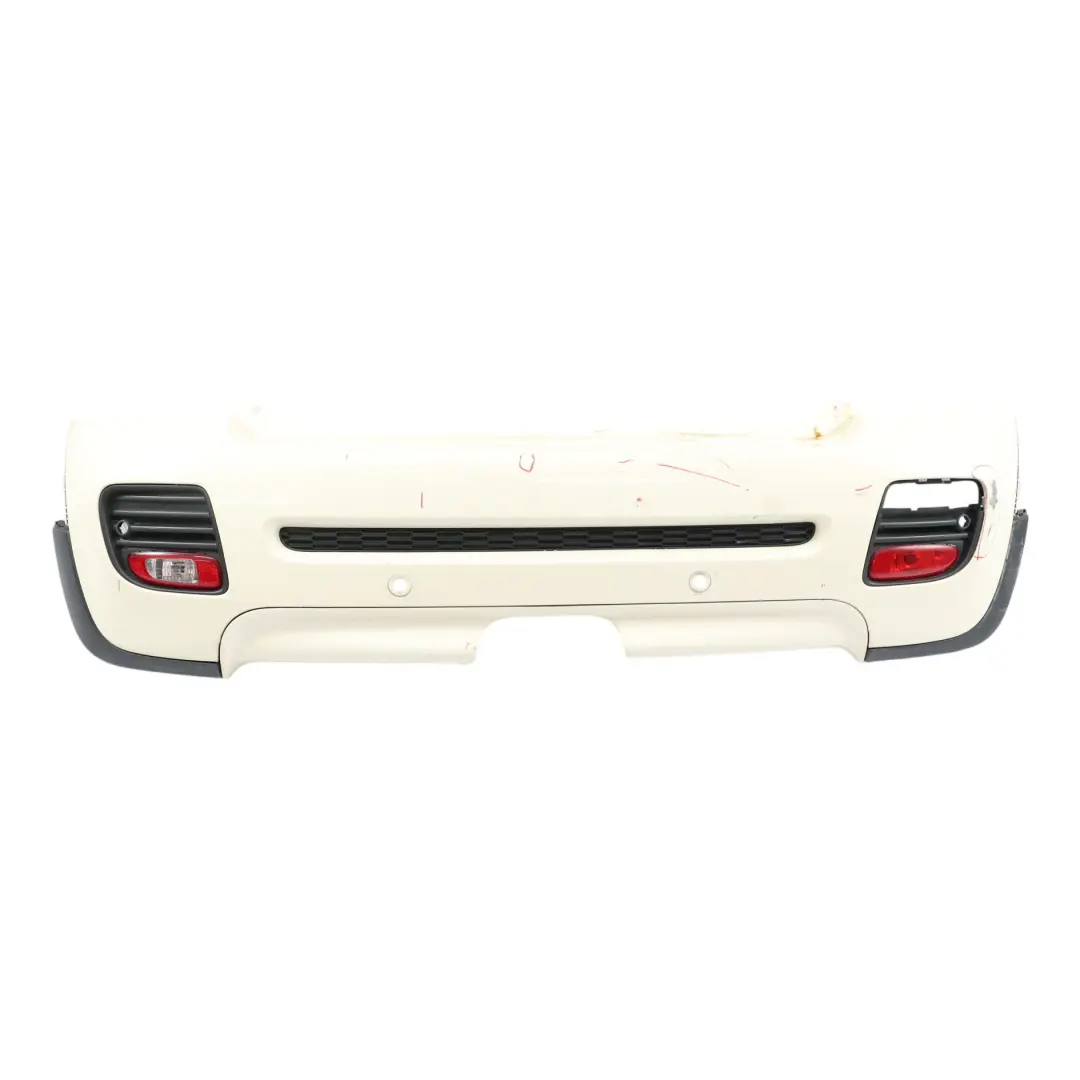 Mini R56 R57 Heckstoßstange PDC Verkleidung JCW Aerokit Pfeffer Weiß 850 - SKU 0413367-PW - Teilenummer 0413367