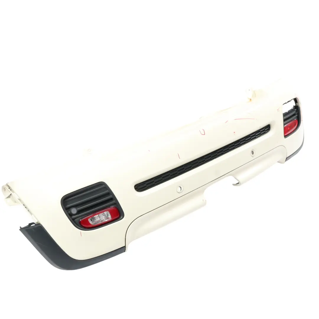 Mini R56 R57 Rear Bumper PDC Trim Panel Cover JCW Aerokit Pepper White - 850 - SKU 0413367-PW - Part number 0413367
