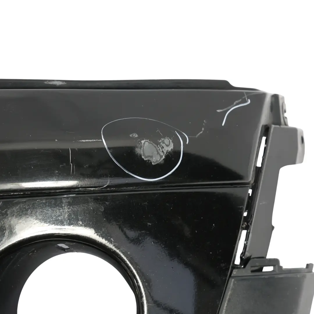 Mini R55 R56 Complete Front Bumper Trim Panel Midnight Black - A94 - SKU 0430221-MNB - Part number 0430221