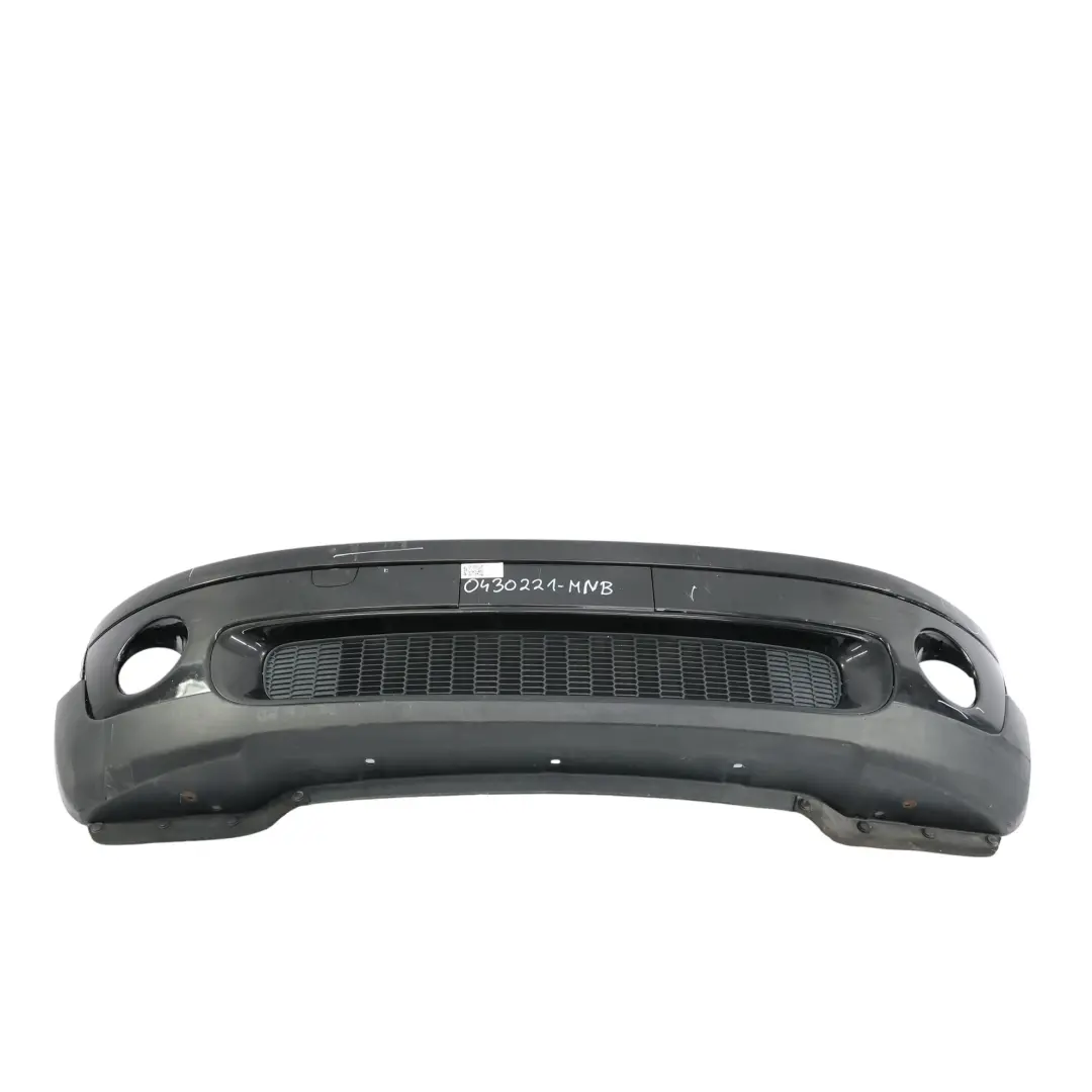 Complete Front Bumper Trim Panel Midnight Black - A94 to Mini R55 R56 with Part number 0430221 Mini R55 R56 Complete Front Bumper Trim Panel Midnight Black - A94 - SKU 0430221-MNB - Part number 0430221