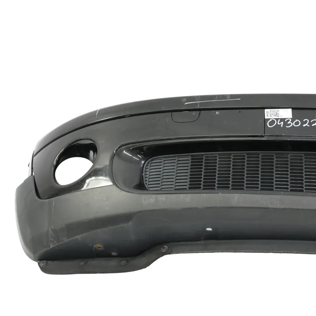 Mini R55 R56 Complete Front Bumper Trim Panel Midnight Black - A94 - SKU 0430221-MNB - Part number 0430221