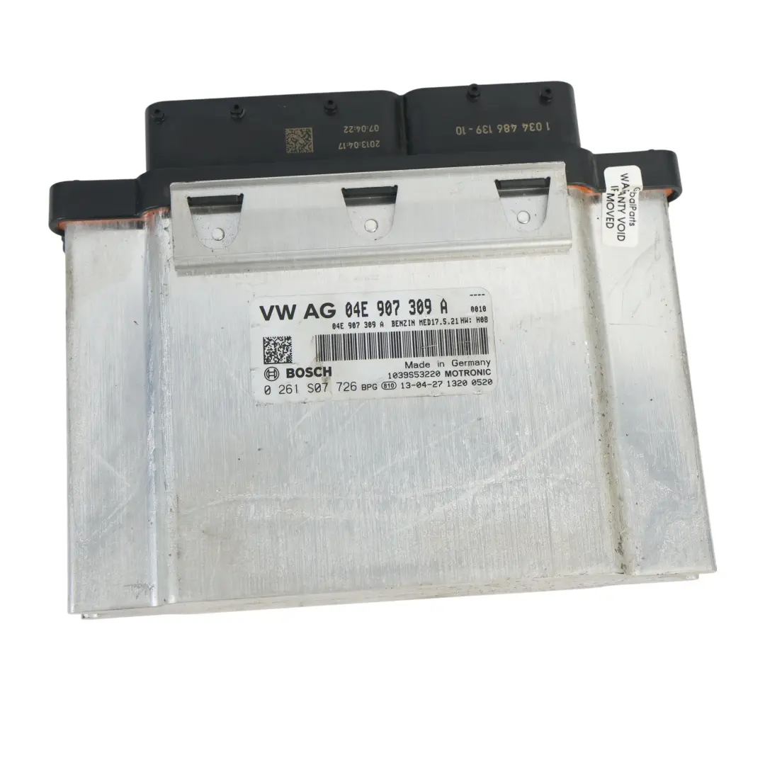 Kit ECU Blocchetto Chiave 1.4 TFSI 122HP CMBA Automatico per Audi A3 8V con numero di parte 04E907309A Audi A3 8V Kit ECU Blocchetto Chiave 1.4 TFSI 122HP CMBA Automatico - SKU 04E907309A-5 - Numero di parte 04E907309A