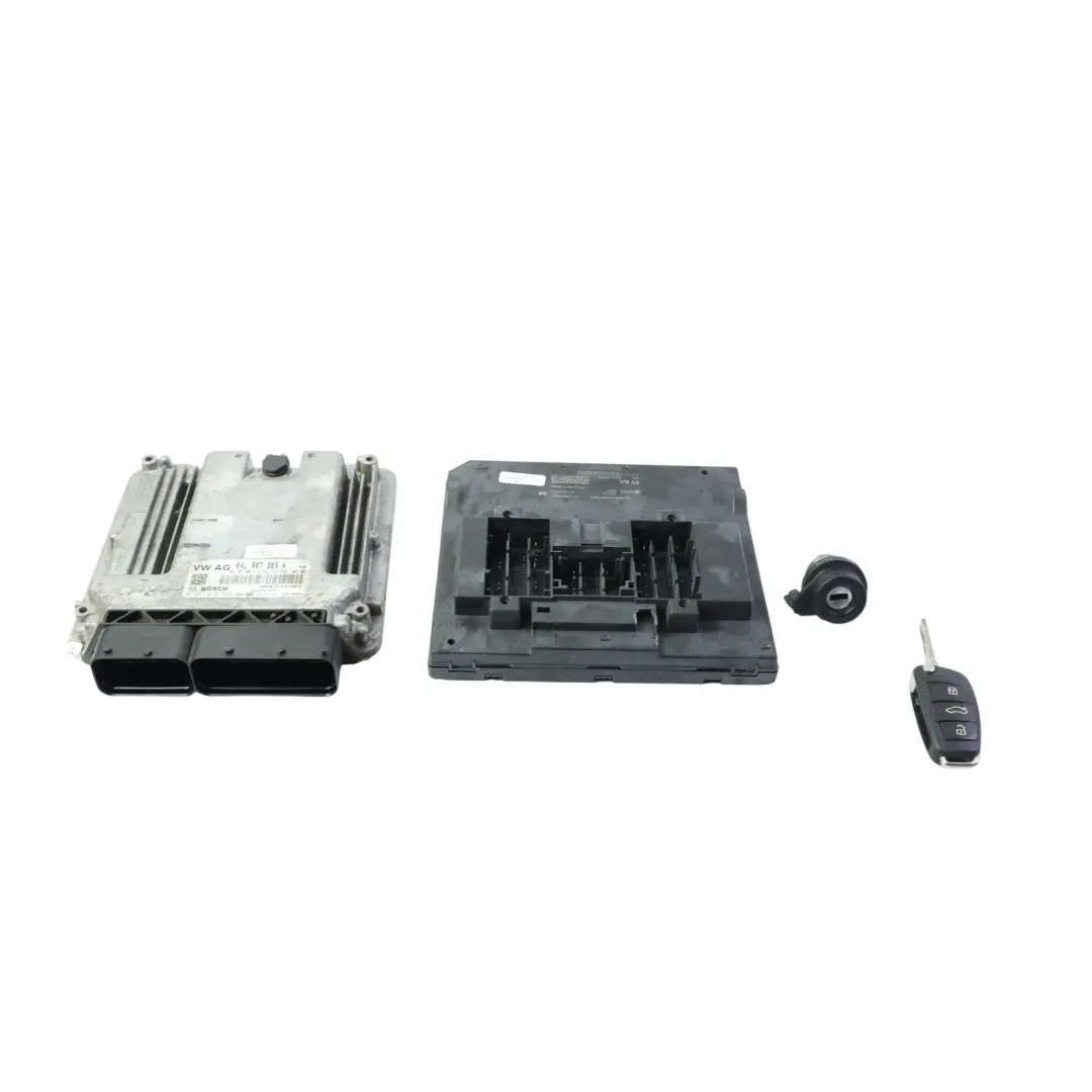 Audi A3 8V 2.0 TDI 150HP Centralina Motore Kit Accensione Con Chiave Automatico - SKU 04L907309A-4 - Numero di parte 04L907309A