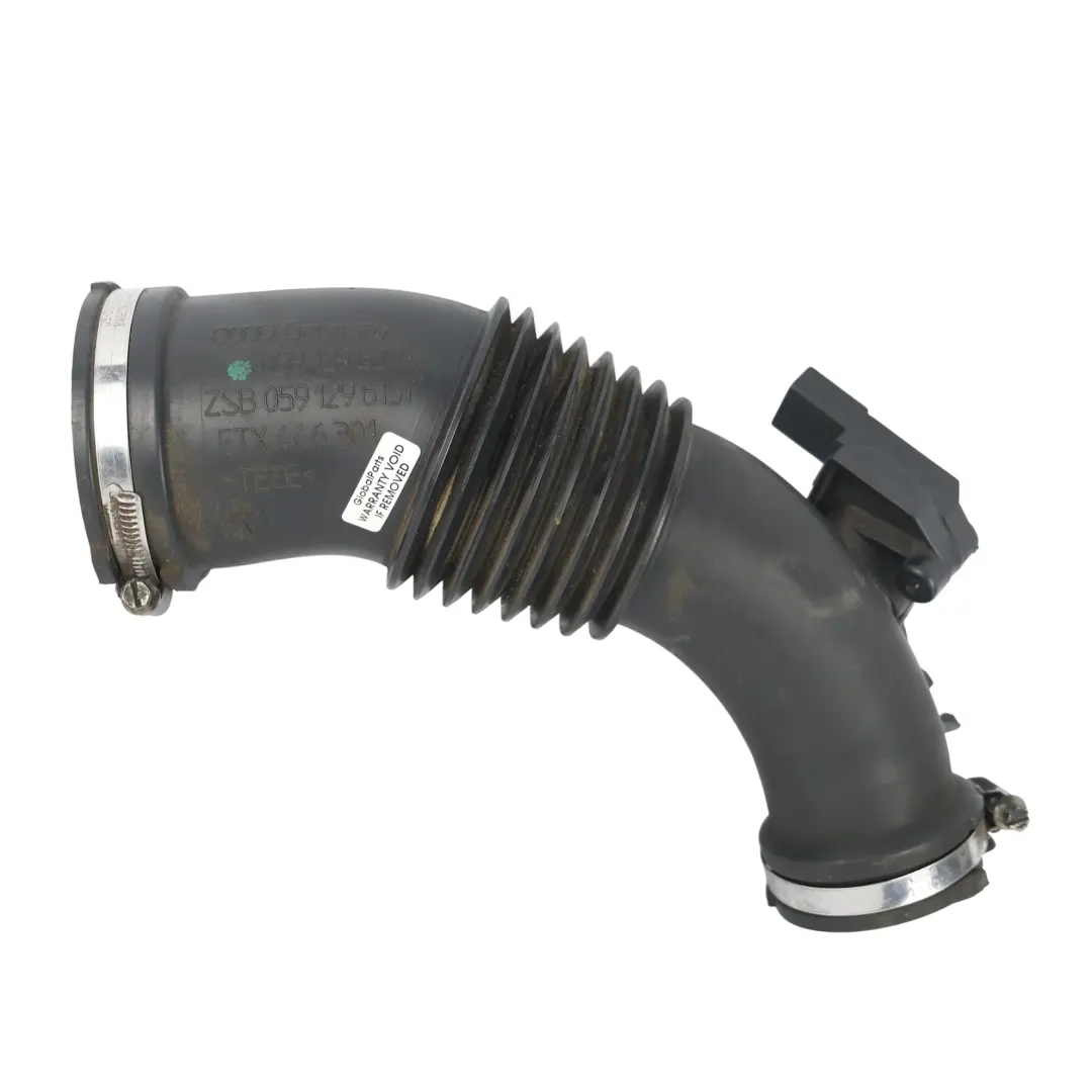 Intake Inlet Air Mass Meter Pipe Hose Tube Line to Audi A5 8T A4 B8 Air with Part number 059129627L Audi A5 8T A4 B8 Air Intake Inlet Air Mass Meter Pipe Hose Tube Line - SKU 059129627L - Part number 059129627L