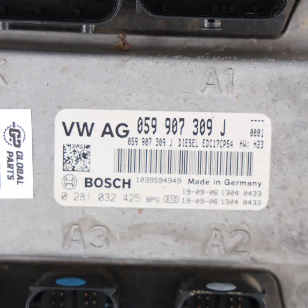2H Sterownik 3.0 TDI 258KM DDXE Automat do Volkswagen Amarok o numerze 059907309J Volkswagen Amarok 2H Sterownik 3.0 TDI 258KM DDXE Automat - SKU 059907309J - Numer Części 059907309J