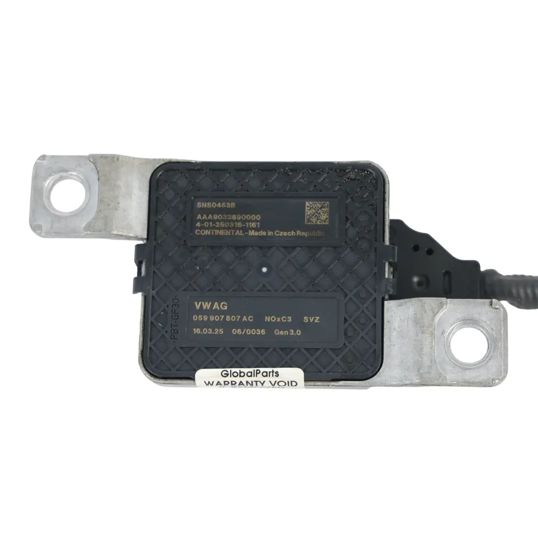 Volkswagen Touareg 7P Czujnik NOx Sterownik Sonda 3.0 TDI V6 - SKU 059907807AC - Numer Części 059907807AC