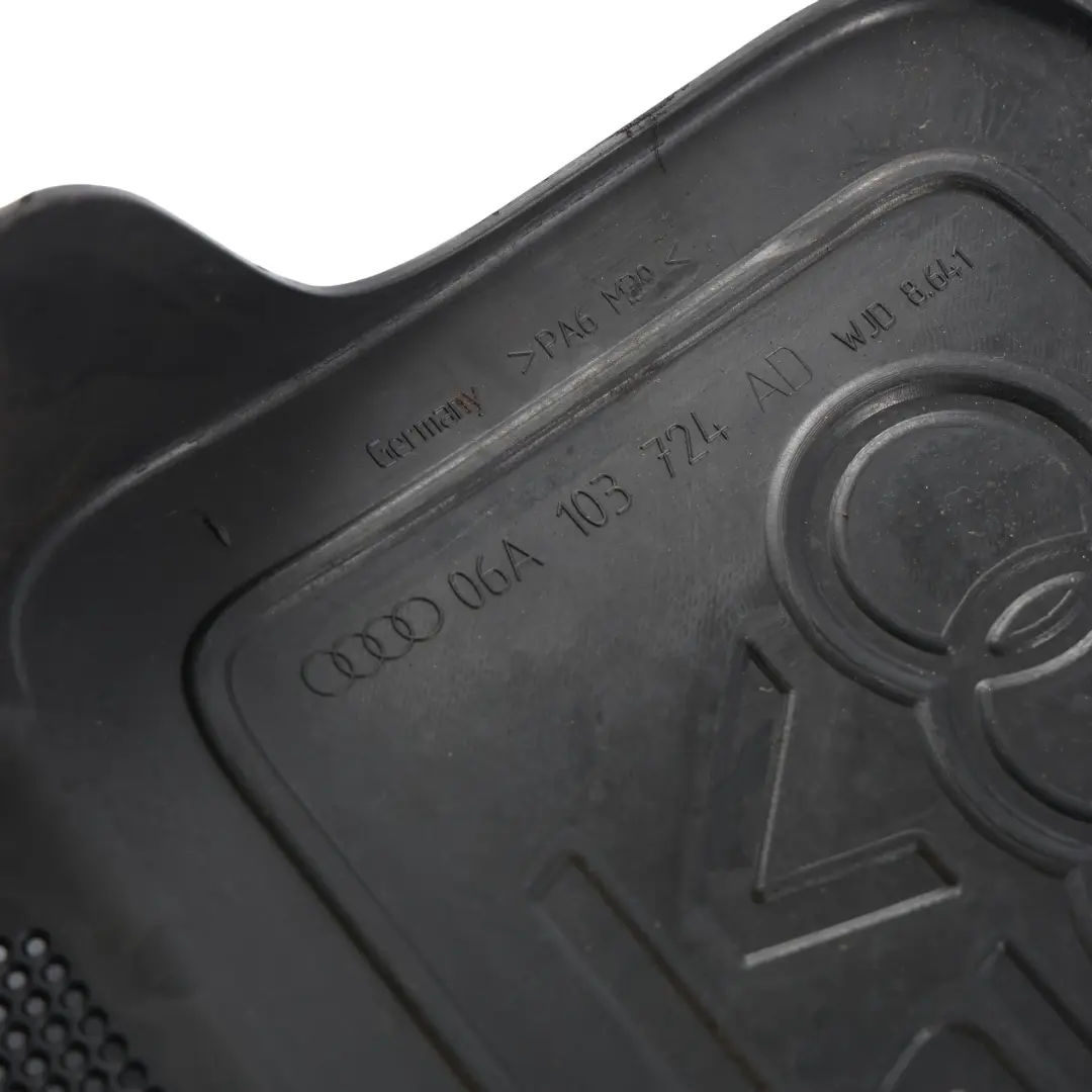 Audi TT 8N Osłona Górna Silnika 5V Turbo 1.8 Benzyna AUQ - SKU 06A103724AD - Numer Części 06A103724AD
