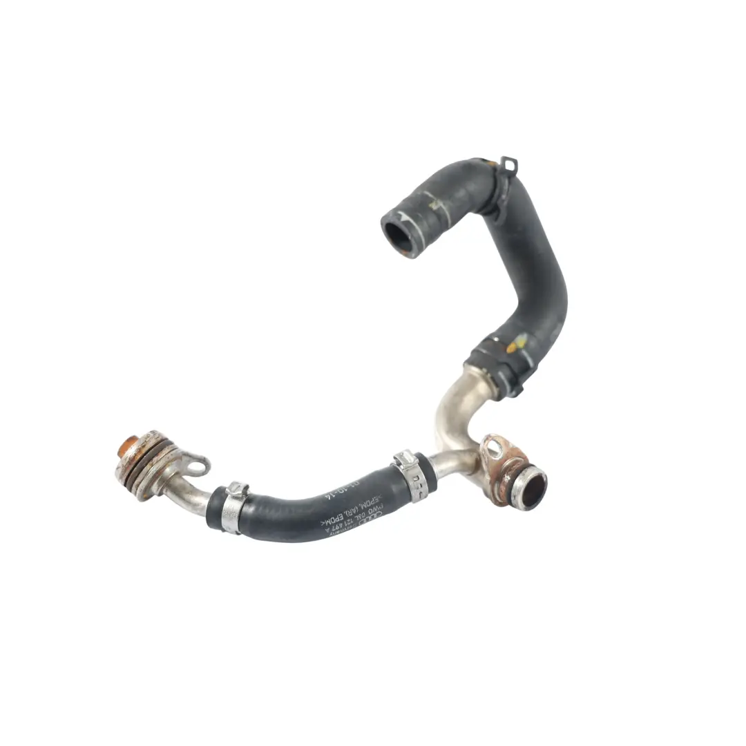 Wasser Kühlmittel Rohr Schlauch Turbolader 2.0 TFSI für Audi A5 8T A4 B8 mit Teilenummer 06L121497D Audi A5 8T A4 B8 Wasser Kühlmittel Rohr Schlauch Turbolader 2.0 TFSI - SKU 06L121497D - Teilenummer 06L121497D