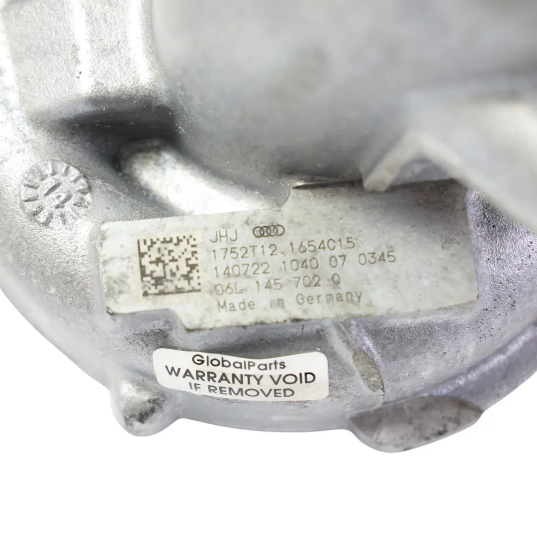 Audi A5 8T Turbo Lader Abgas 2.0 TFSI Benzin Motor 06L145722C - SKU 06L145702Q-1 - Numéro de pièce 06L145702Q