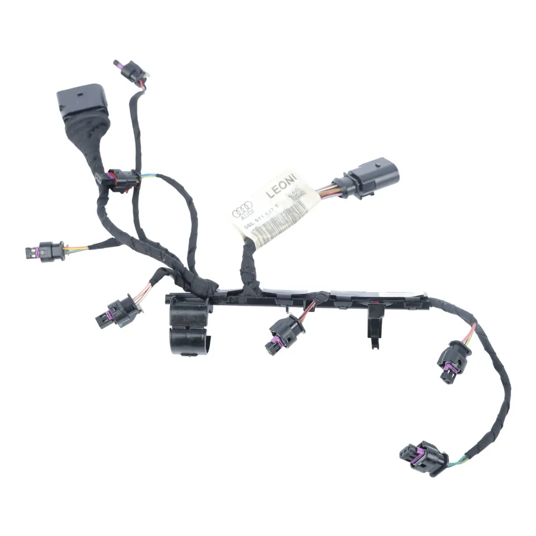Audi A4 B9 2.0 CVKB Arnés Cableado Inyectores Combustible 06L971627K - SKU 06L971627T - Número de pieza 06L971627T